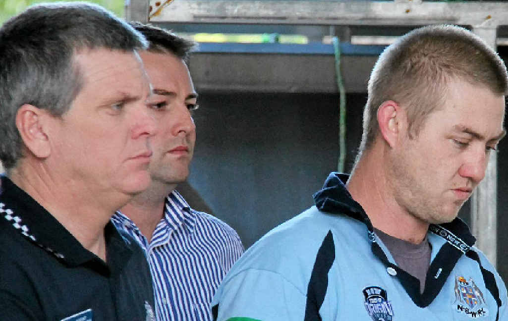 Mitchell Keith Deegan faces Warwick Magistrates Court. Mitchell Keith Deegan faces Warwick Magistrates Court.